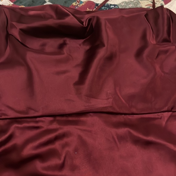 DB Studio Wine Size 20 Cowl Neck dress - Picture 5 of 5